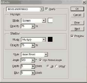 Эффекты для слоев